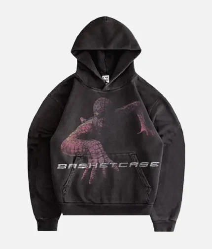 Basket Case Gallery Spiderman Hoodie Black